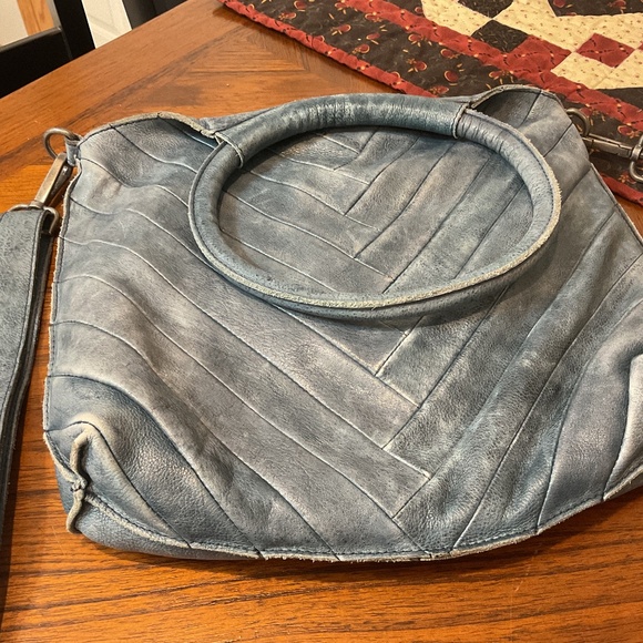 Denim blue Latico crossbody - Picture 6 of 6